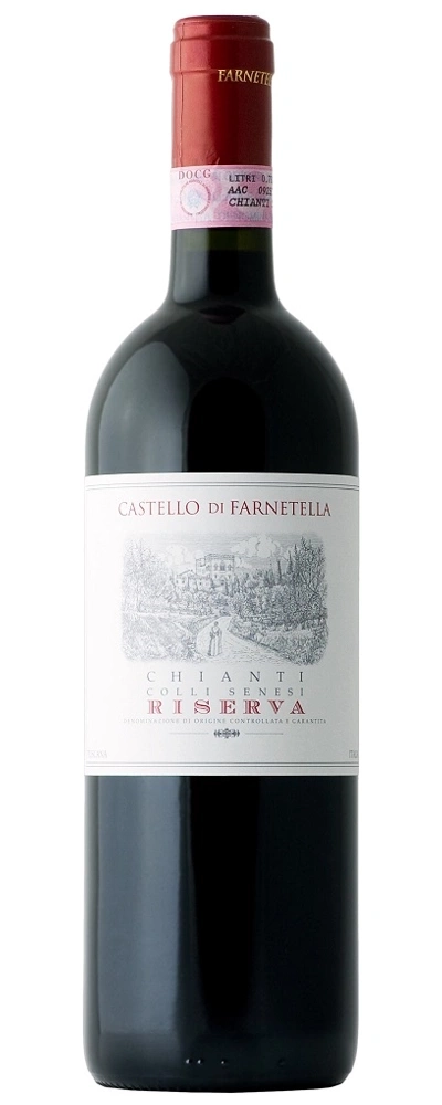 Wein, Chianti, Castello di Farnetella, Riserva, Colli Senesi, Rotwein, Flasche, DOCG