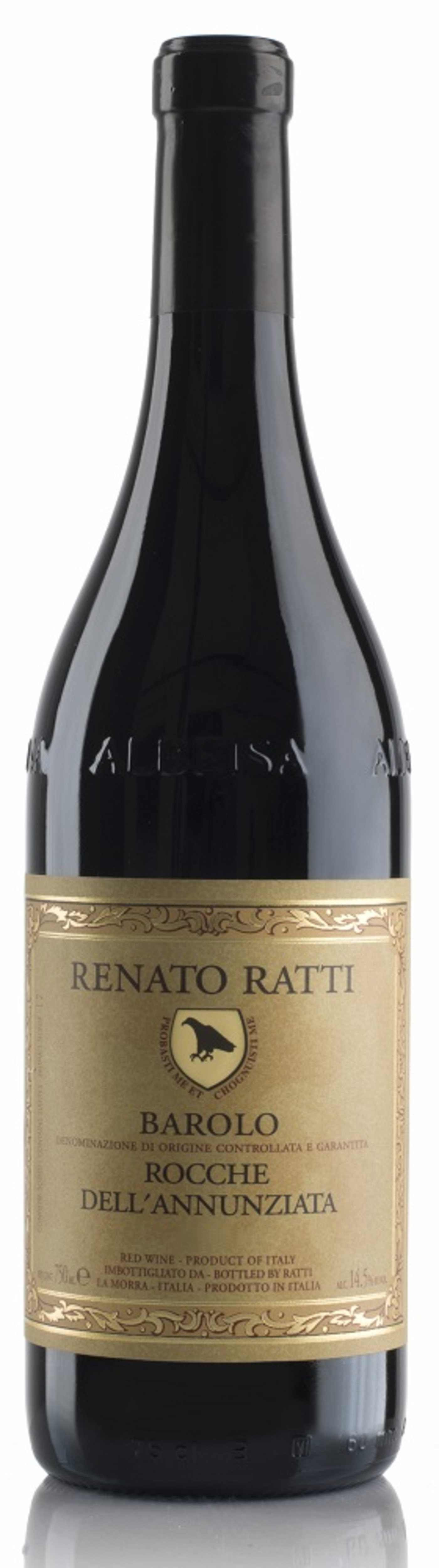 Wein, Renato Ratti Barolo Rocche dell'Annunziata, Rotwein, Produkt aus Italien