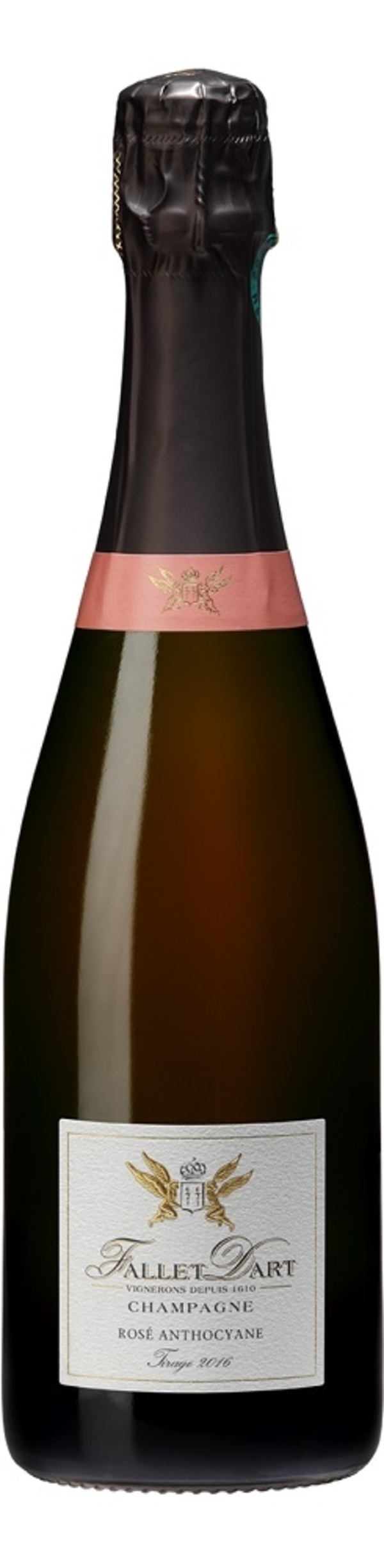 Champagner Anthocyane Rosé Brut Fallet-Dart