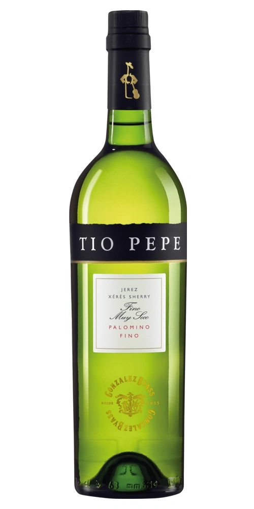 Tio Pepe Jerez-Sherry - Palomino Fino - Wein Flasche