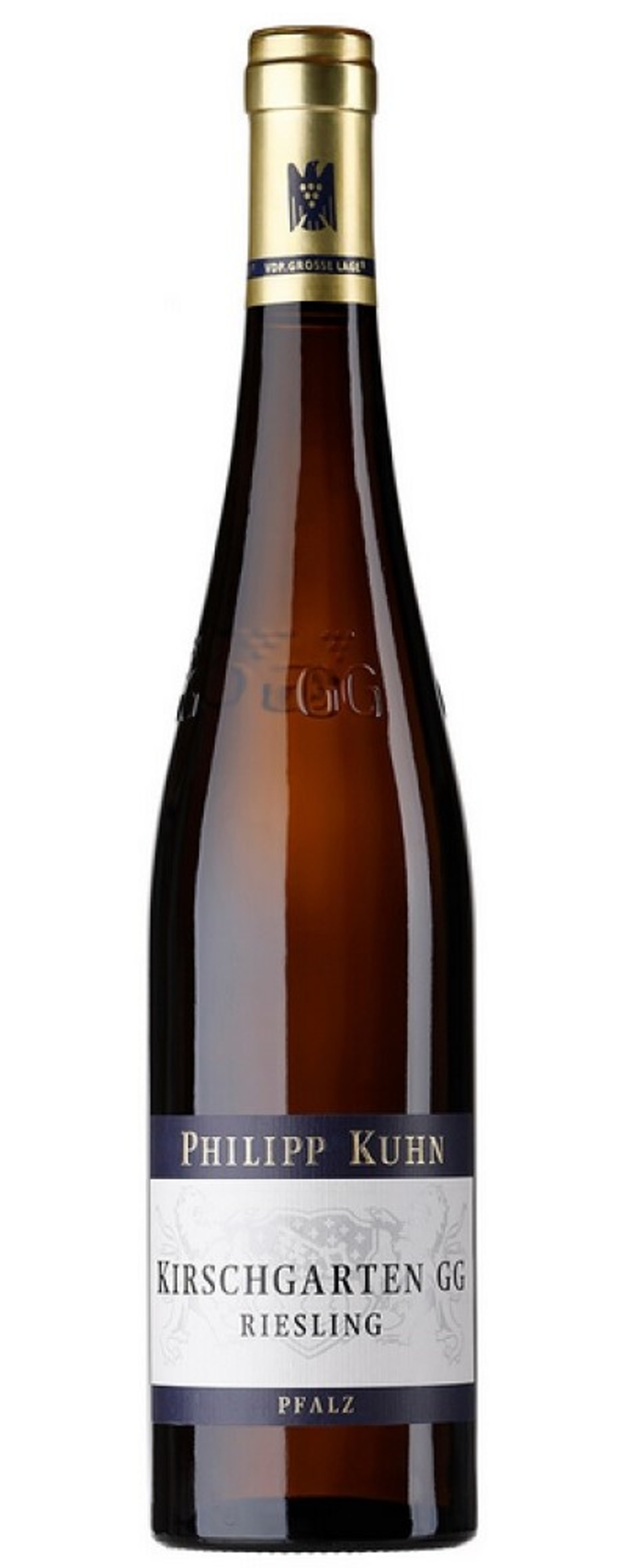 Weinflasche Philipp Kuhn Kirschgarten GG Riesling Pfalz