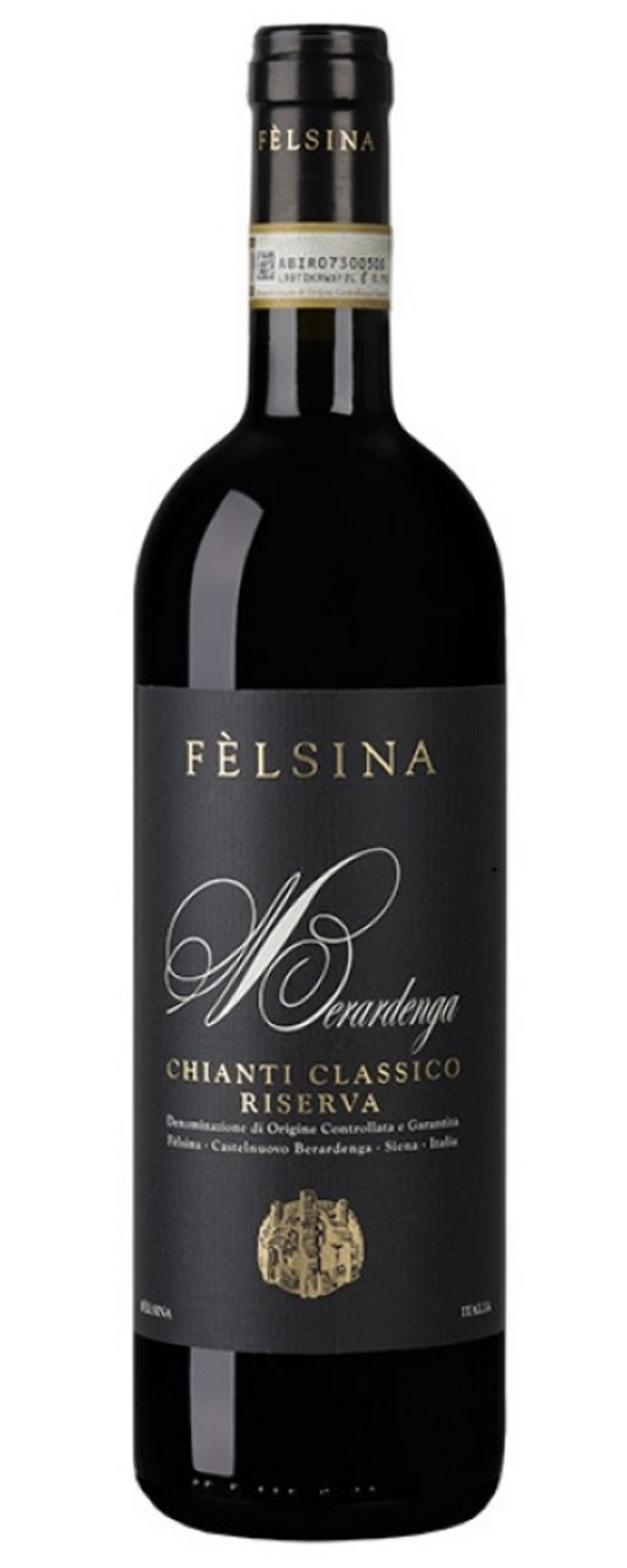 Felsina Berardenga Chianti Classico Riserva Wein, italienischer Rotwein, Flasche, schwarz