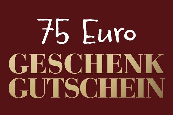 Geschenkgutschein 75 EURO Gutschein