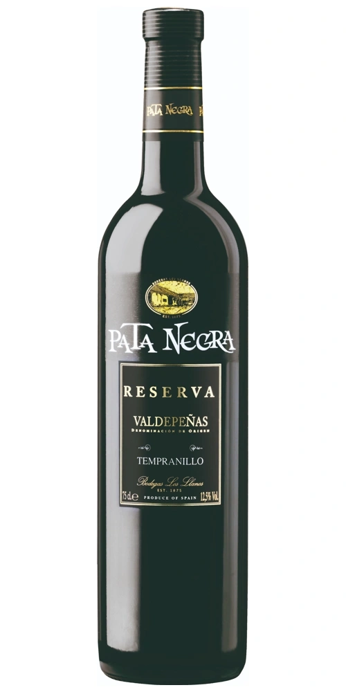Pata Negra Reserva Tempranillo Wein in Flasche