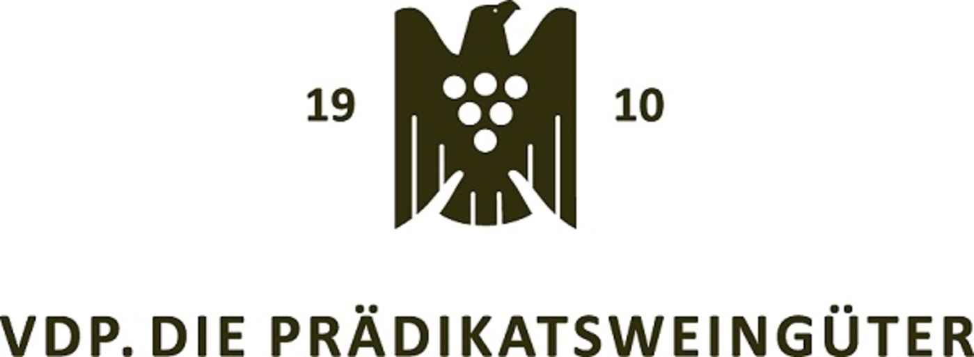 Logo mit Adler, Trauben und Schriftzug VDP. DIE PRÄDIKATSWEINGÜTER