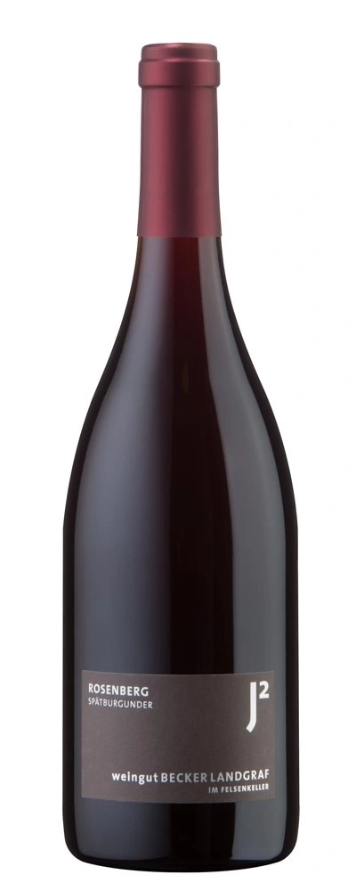 Wein-Flasche Rosenberg Spätburgunder Weingut Becker Landgraf im Felsenkeller