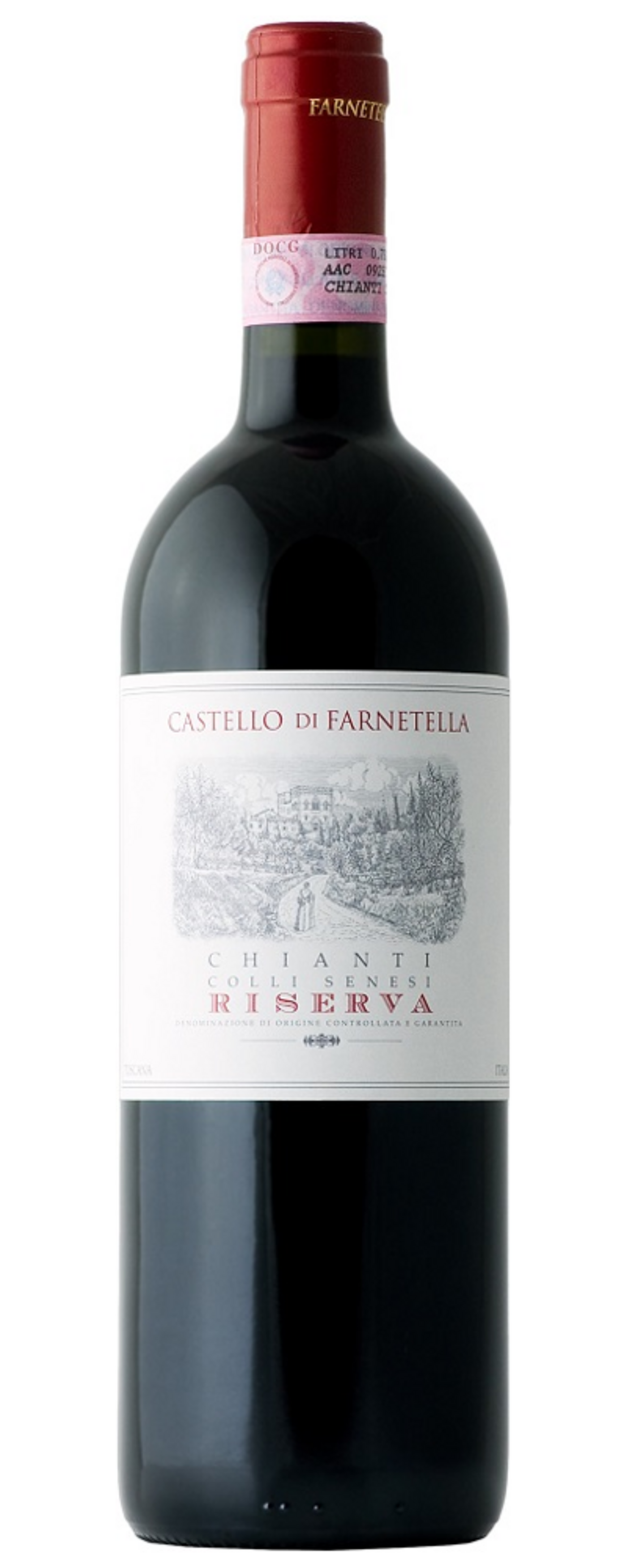 Wein, Chianti, Castello di Farnetella, Riserva, Colli Senesi, Rotwein, Flasche, DOCG