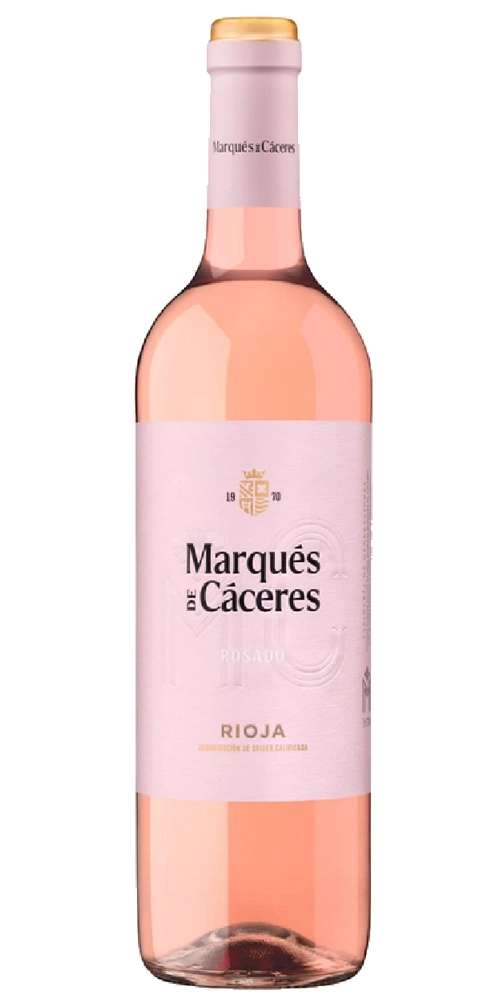 Flasche Marques de Caceres Rosado Rioja Wein