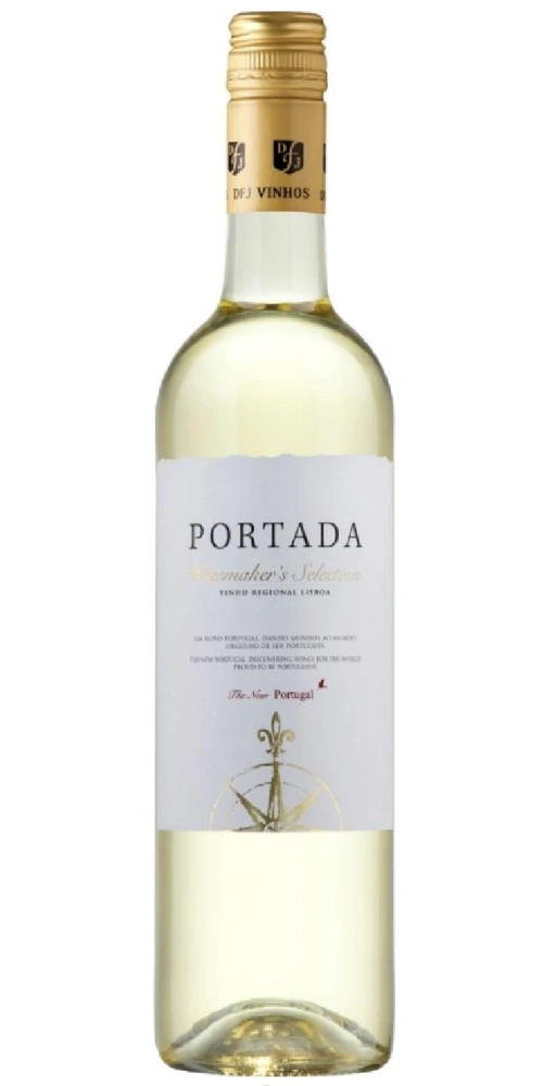 Flasche Portada Wein mit goldener Kappe