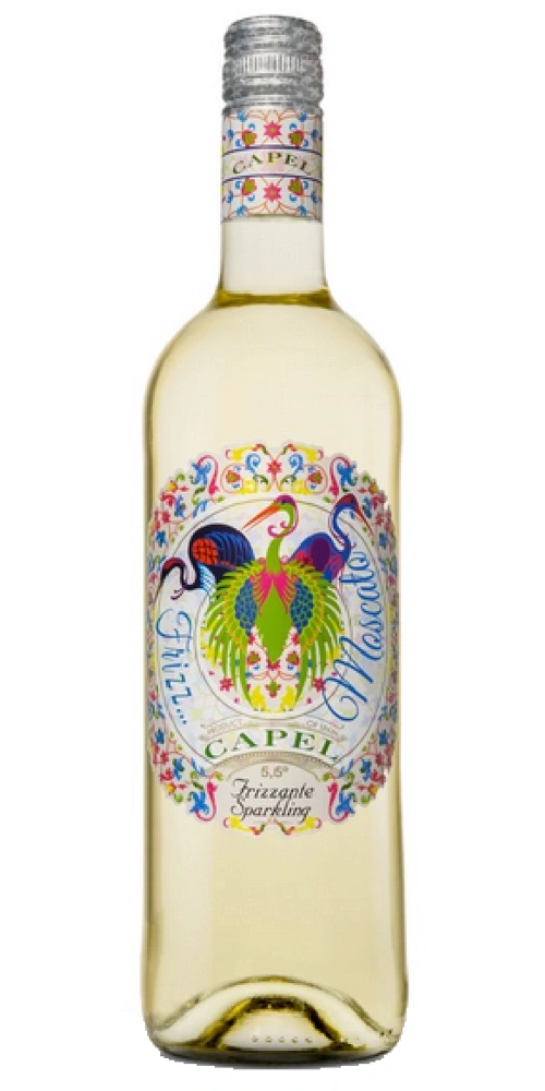 Flasche CAPEL Moscato Frizzante Sparkling Weißwein