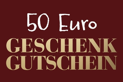Geschenkgutschein 50 EURO Gutschein