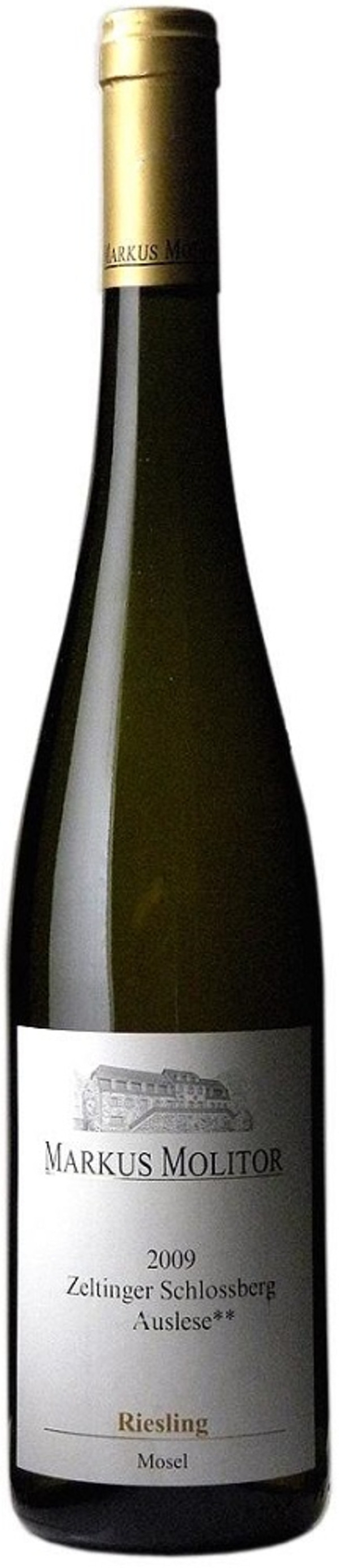 Zeltinger Schlossberg Riesling Auslese** fruchtsüß 2009 Markus Molitor