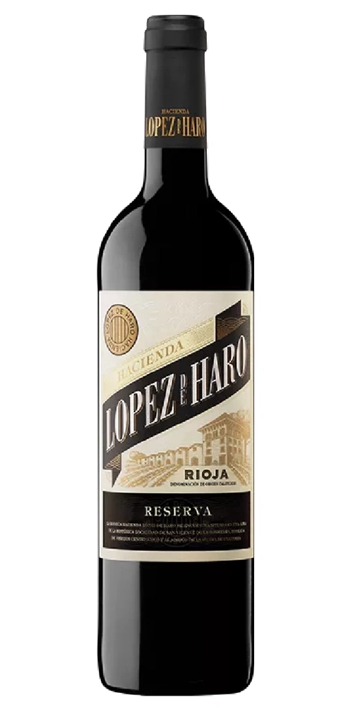 López de Haro Reserva Rioja Wein Flasche