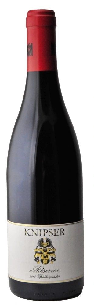 Wein-Flasche von Knipser, Reserve, 2018 Spätburgunder, rot, edel, elegant
