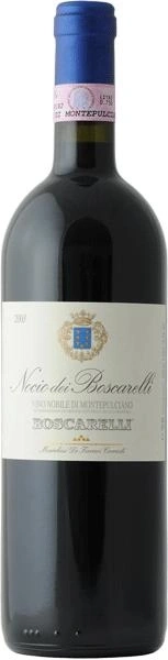 Wein-Flasche von Nocio dei Boscarelli, Vino Nobile di Montepulciano