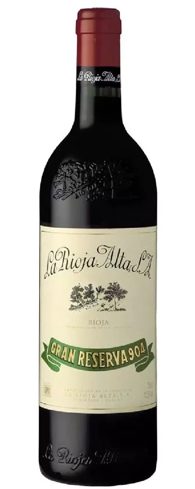 Wein, La Rioja Alta, Gran Reserva 904, Rioja, Flasche, Rotwein, Alkohol, Getränk, Spanien, Etikett