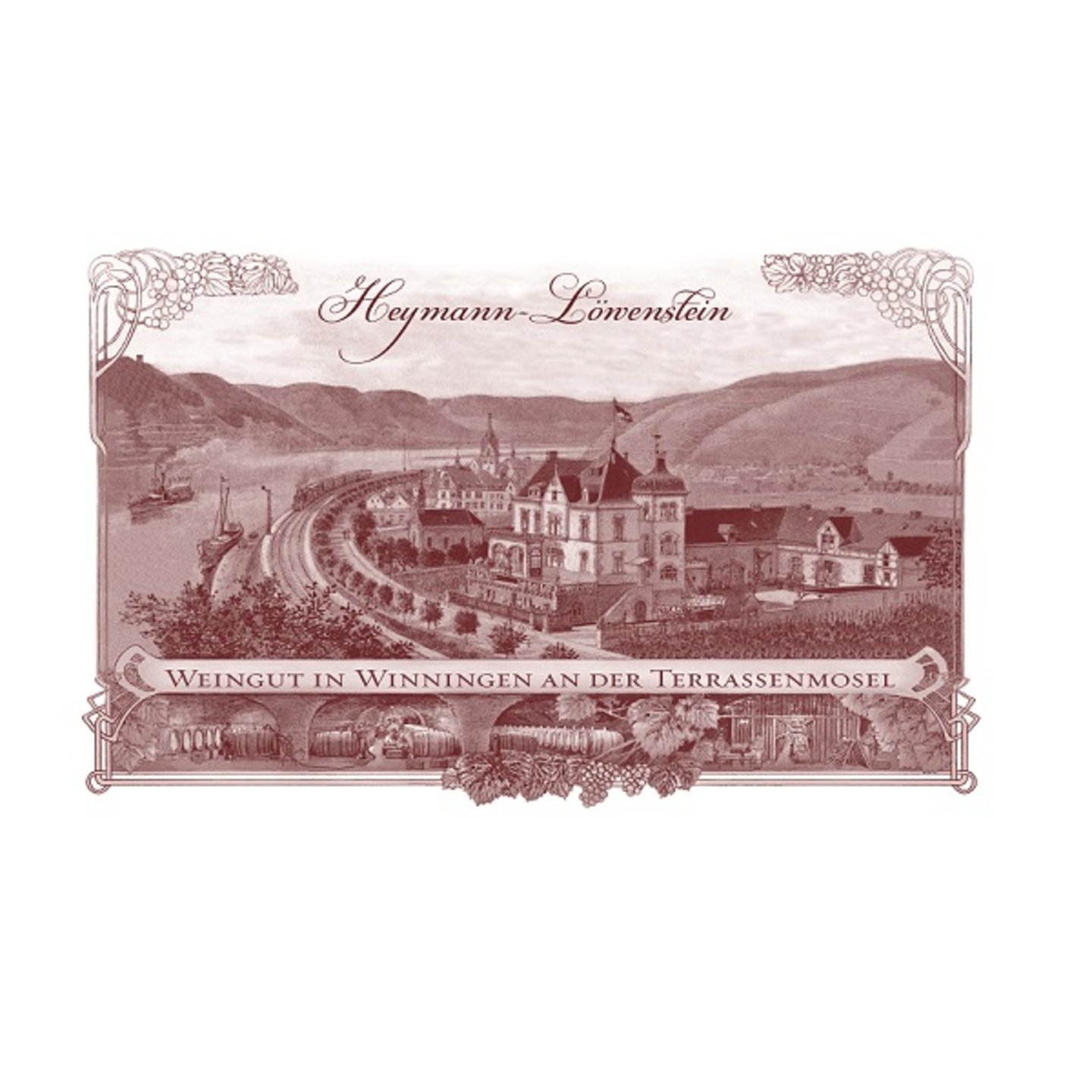 Weinberg in Winningen an der Terrassenmosel, Heymann-Löwenstein