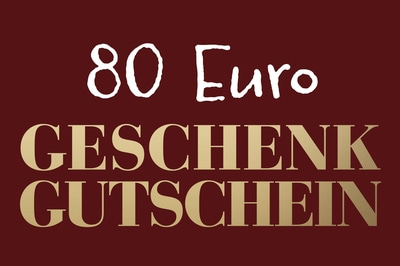 Geschenkgutschein 80 EURO Gutschein