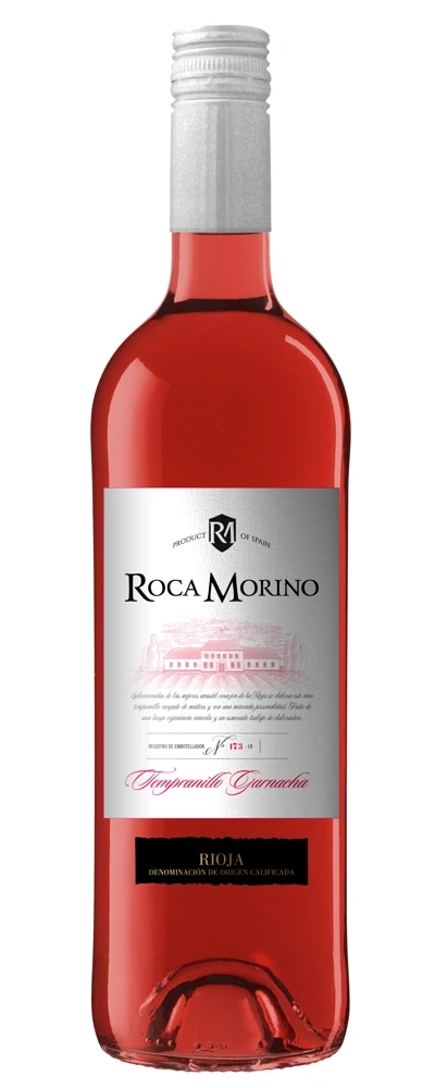 Wein, Roca Morino, Tempranillo Garnacha, Rioja, spanischer Wein, Flasche, Produkt, Weinprobe, Getränk