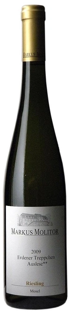 Weinflasche Markus Molitor 2009 Riesling Auslese, Mosel, Deutschland