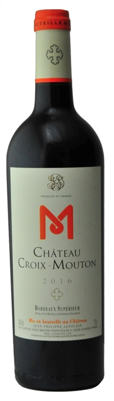 Wein Chateau Croix Mouton Bordeaux Superieur 2016 Flasche Frankreich