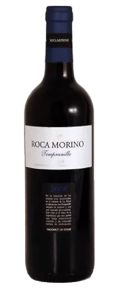 Roca Morino Tempranillo Wein, dunkelrote Flasche, Produkt aus Spanien