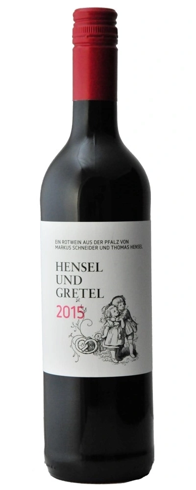 Rotwein Hensel und Gretel 2015, aus der Pfalz, Markus Schneider und Thomas Hensel