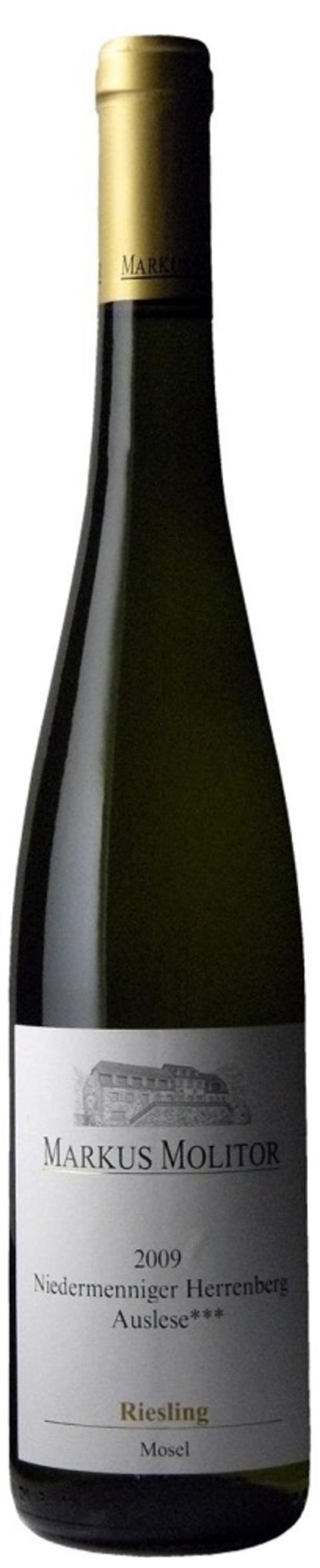 Niedermenniger Herrenberg Riesling Auslese*** fruchtsüß 2009 Markus Molitor