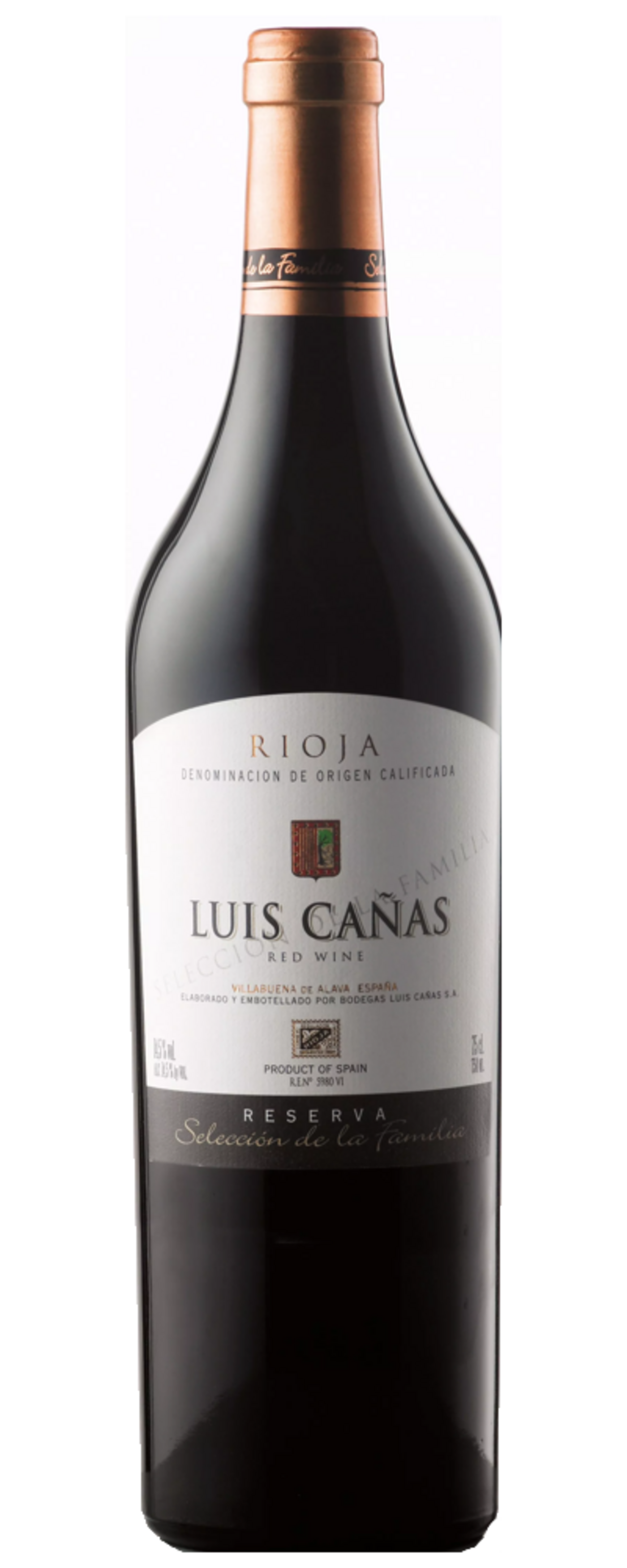 Wein, Luis Cañas, Rioja, Reserva, Selección de la Familia, Rotwein, Spanien, Flasche