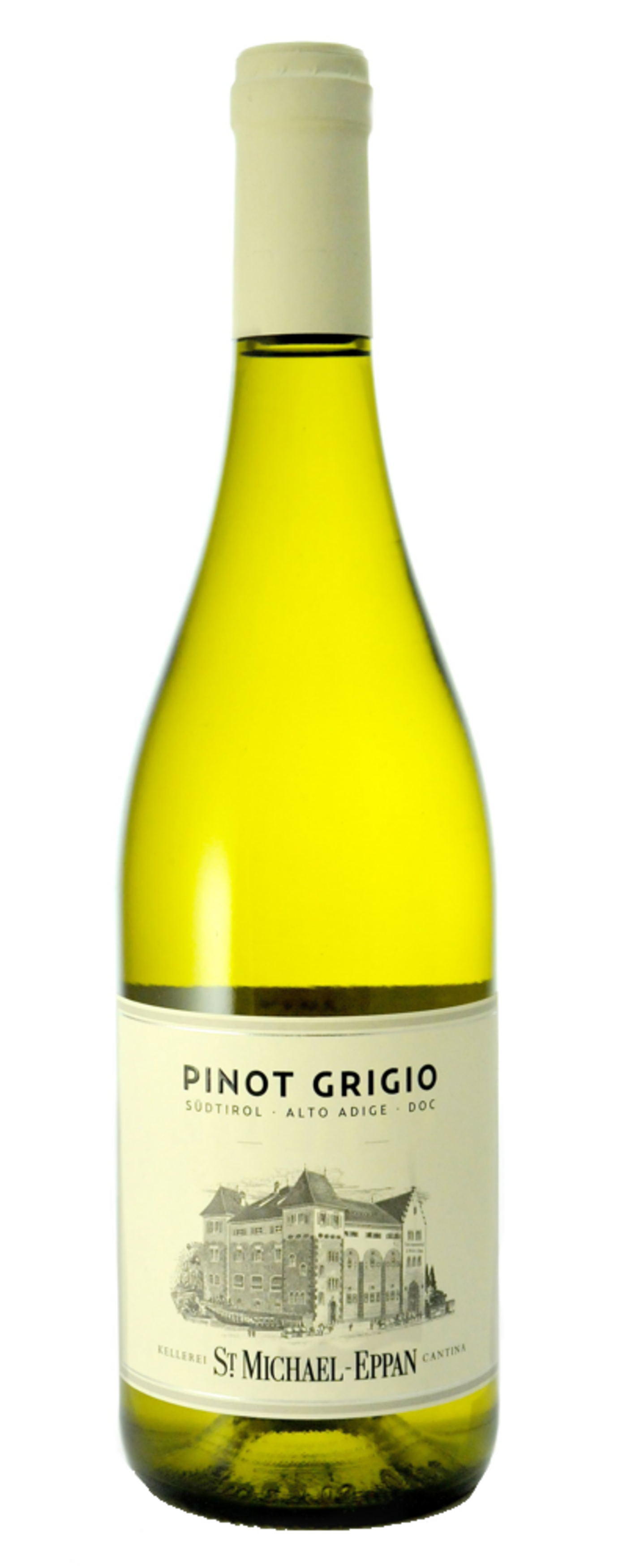 Weinflasche Pinot Grigio, Südtirol, Alto Adige, DOC, St. Michael-Eppan Cantina