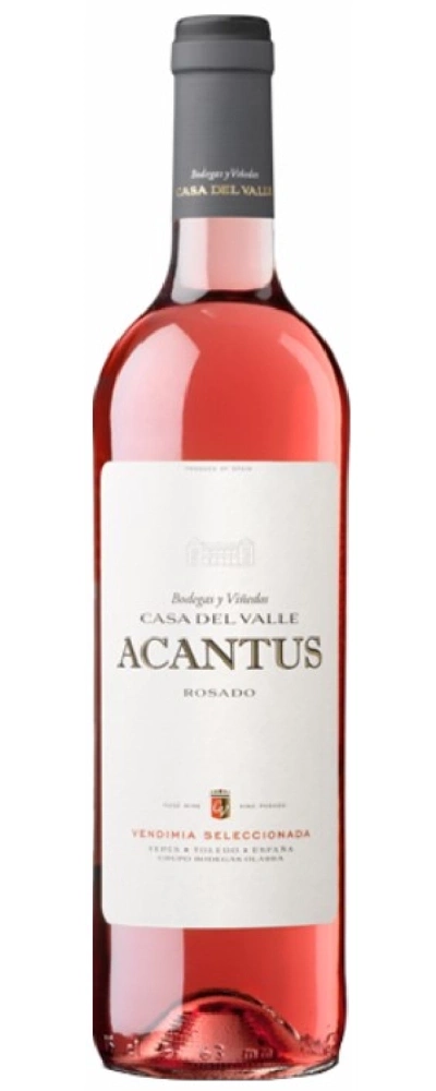Wein, Acantus Rosado, Casa Del Valle, Vendimia Seleccionada, Spanien, Flasche, Getränk, Rosa