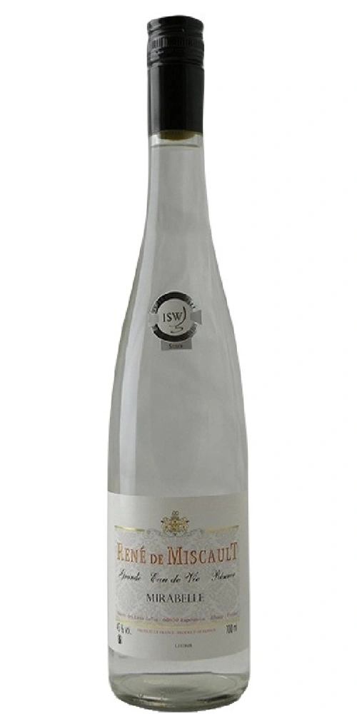 Flasche Mirabellenwasser von René de Miscauld