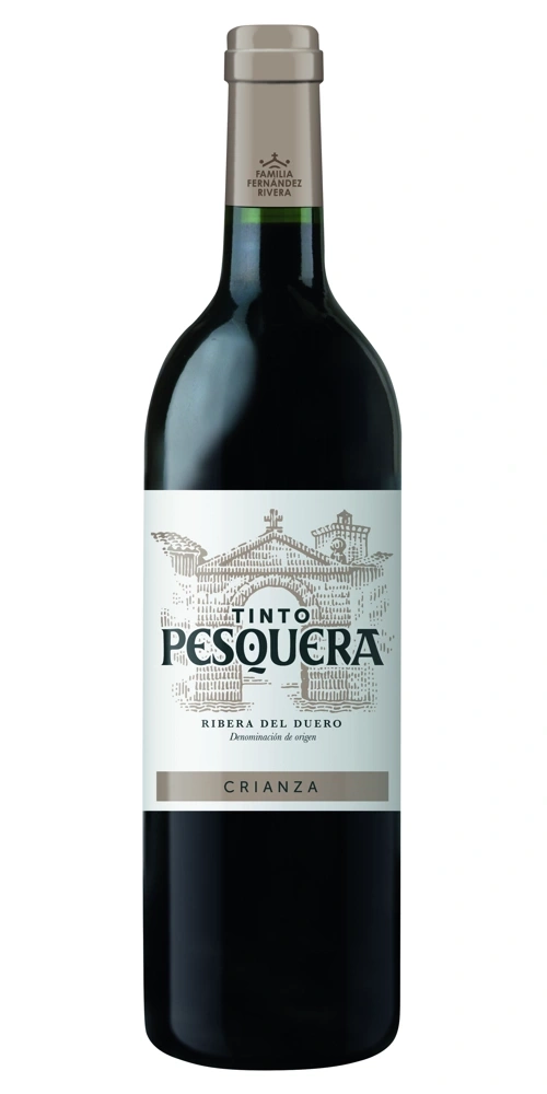 Rotweinflasche von Tinto Pesquera Crianza, Ribera del Duero