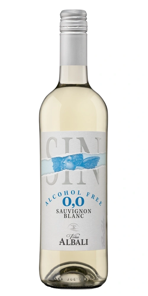 Flasche Weißwein mit der Aufschrift 