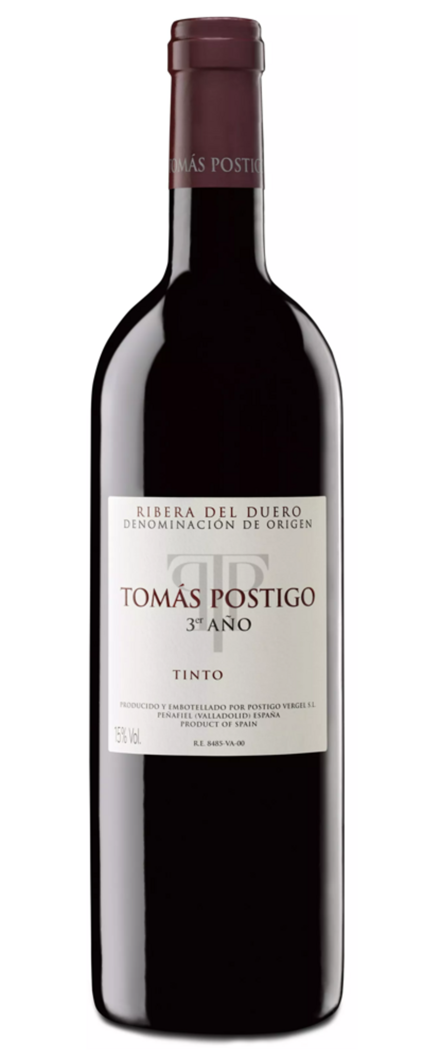 Wein, Rotwein, Tomás Postigo, Ribera del Duero, Tinto, 15% Vol., spanisch, Flasche