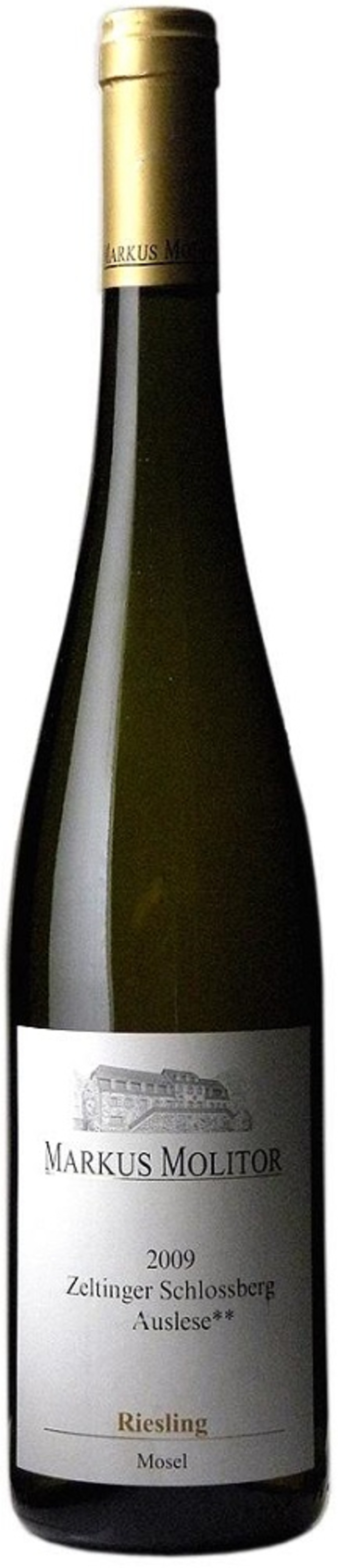 Markus Molitor Riesling Wein, 2009, Zeltinger Schlossberg Auslese**