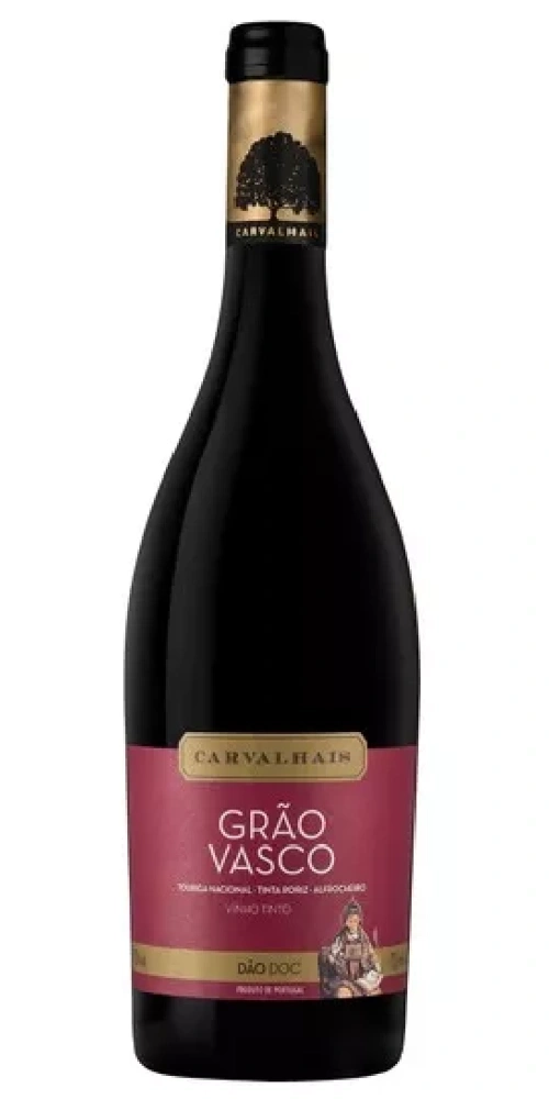 Rotwein Grão Vasco von Carvalhais aus Portugal