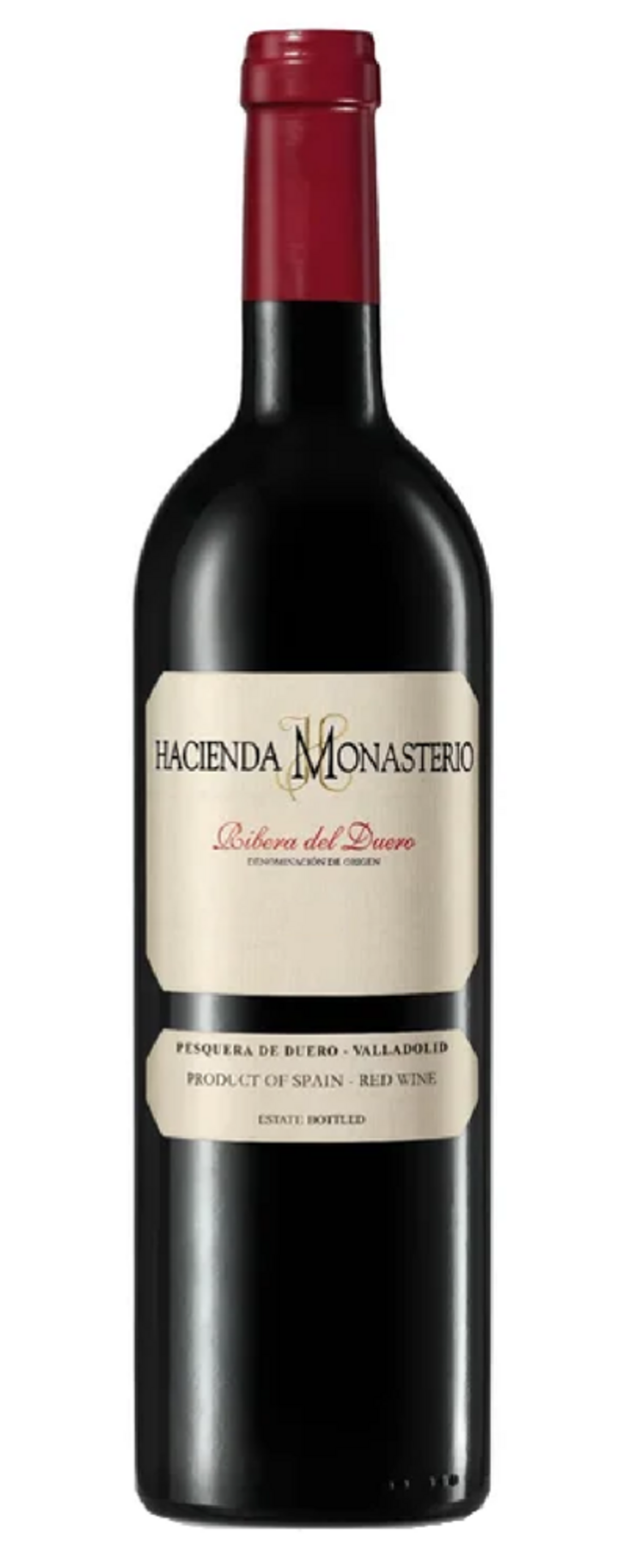 Weinflasche Hacienda Monasterio Ribera del Duero, Produkt aus Spanien, Rotwein, Estate Bottled