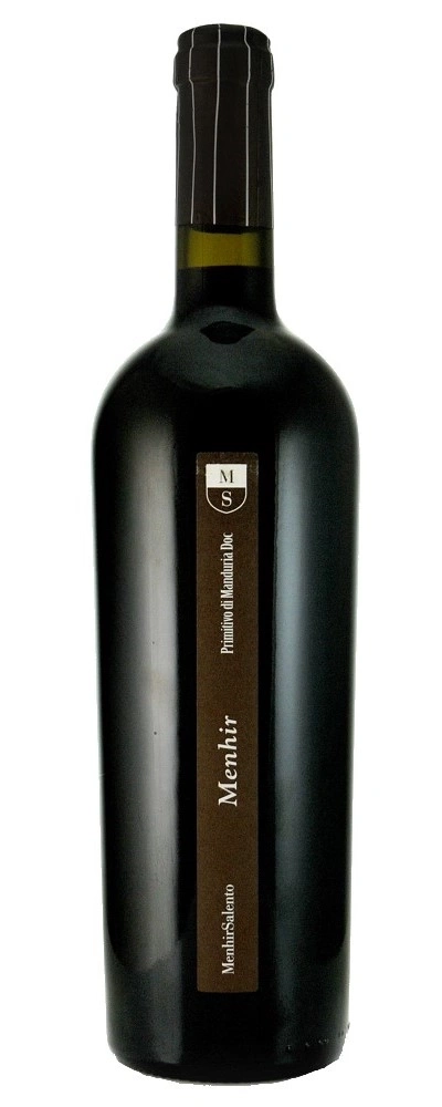 Wein Menhir Salento Primitivo di Manduria Doc Flasche