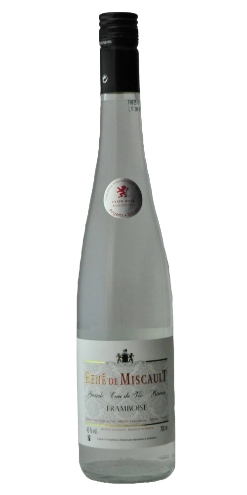 Rene de Miscault Framboise Eau de Vie Flasche