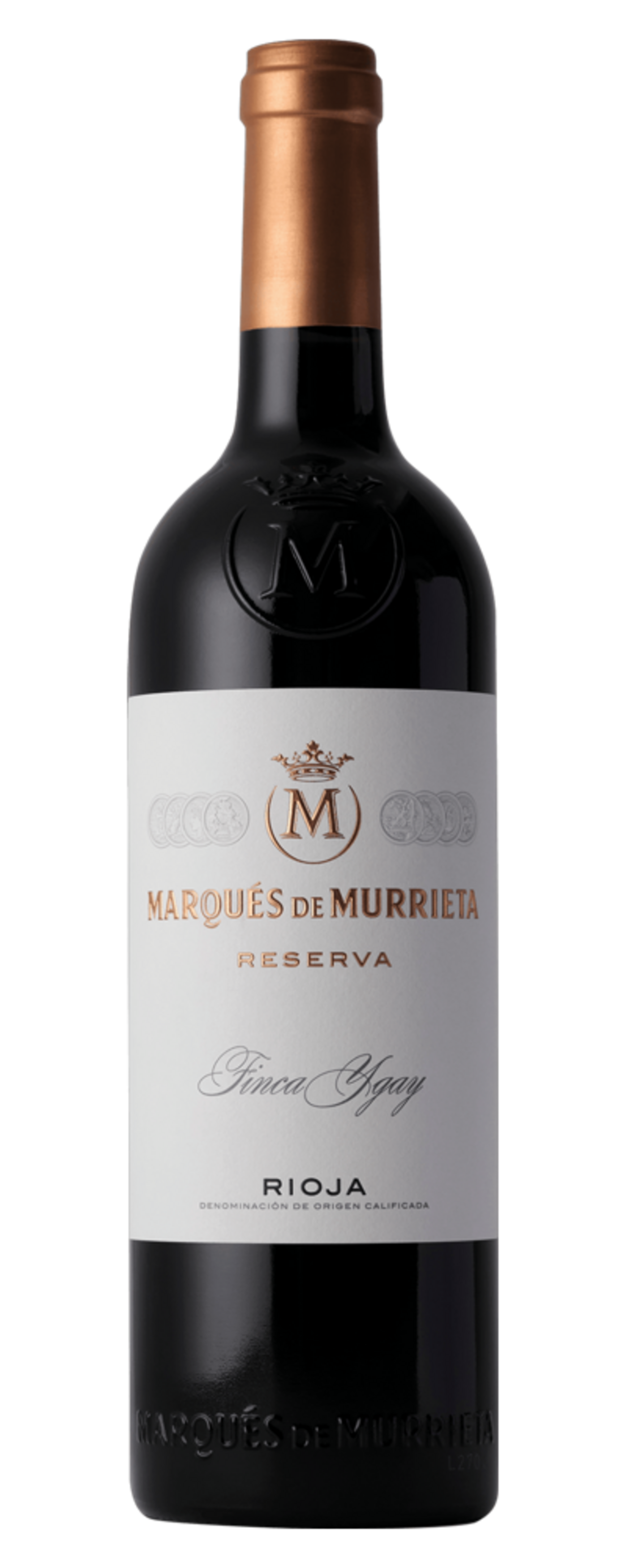 Wein-Flasche von Marqués de Murrieta Reserva, Rioja, Finca Ygay.
