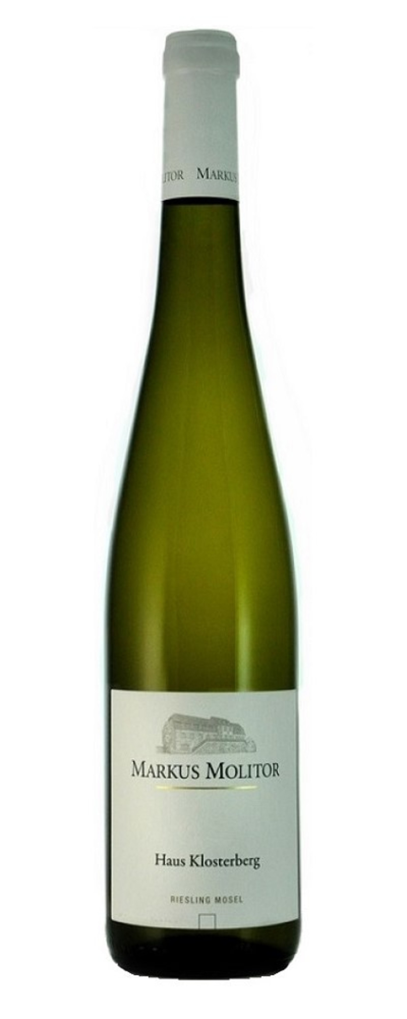 Weinflasche von Markus Molitor, Haus Klosterberg, Riesling Mosel