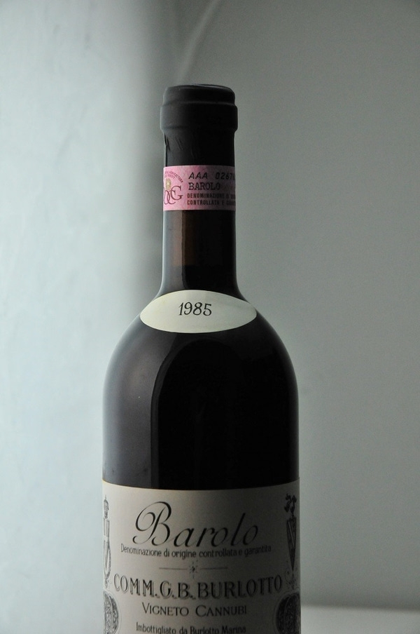 Barolo Cannubi Nebbiolo 1985 Burlotto