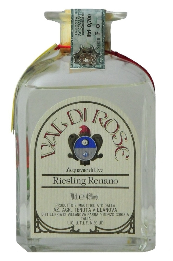 Acquavite di Uva Riesling Renano Villanova