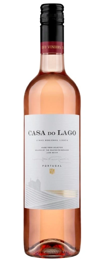 Eine Flasche Roséwein von Casa do Lago aus Portugal