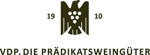 Logo mit Adler, Trauben und Schriftzug VDP. DIE PRÄDIKATSWEINGÜTER