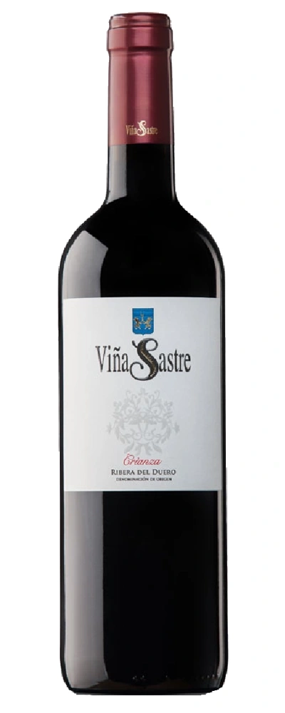 Wein Viña Sastre Crianza Ribera del Duero, Rotwein, Flasche, Etikett