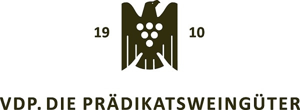 Logo mit Adler, Trauben und Schriftzug VDP. DIE PRÄDIKATSWEINGÜTER