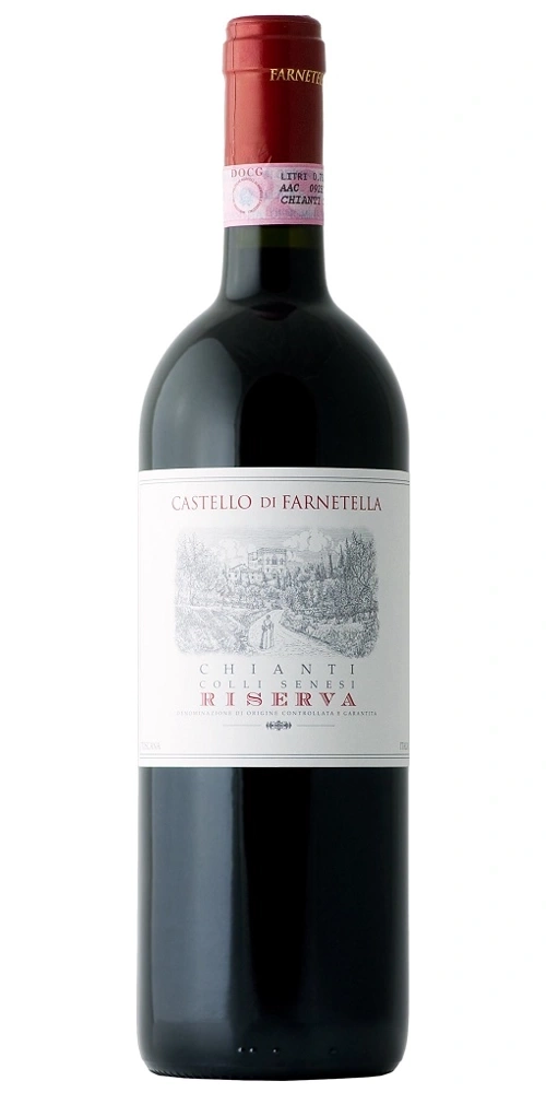 Ein roter Wein von Castello di Farnetella Chianti Riserva