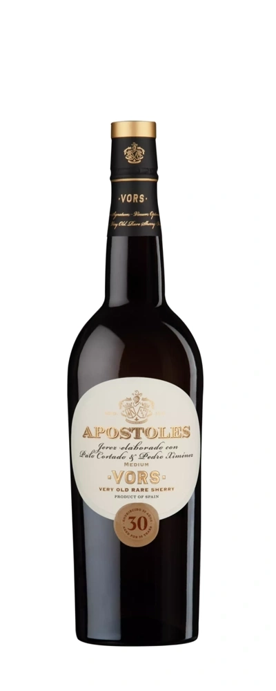 Eine Flasche Apostoles VORS Sherry, sehr alt und selten, 30 Jahre gereift.